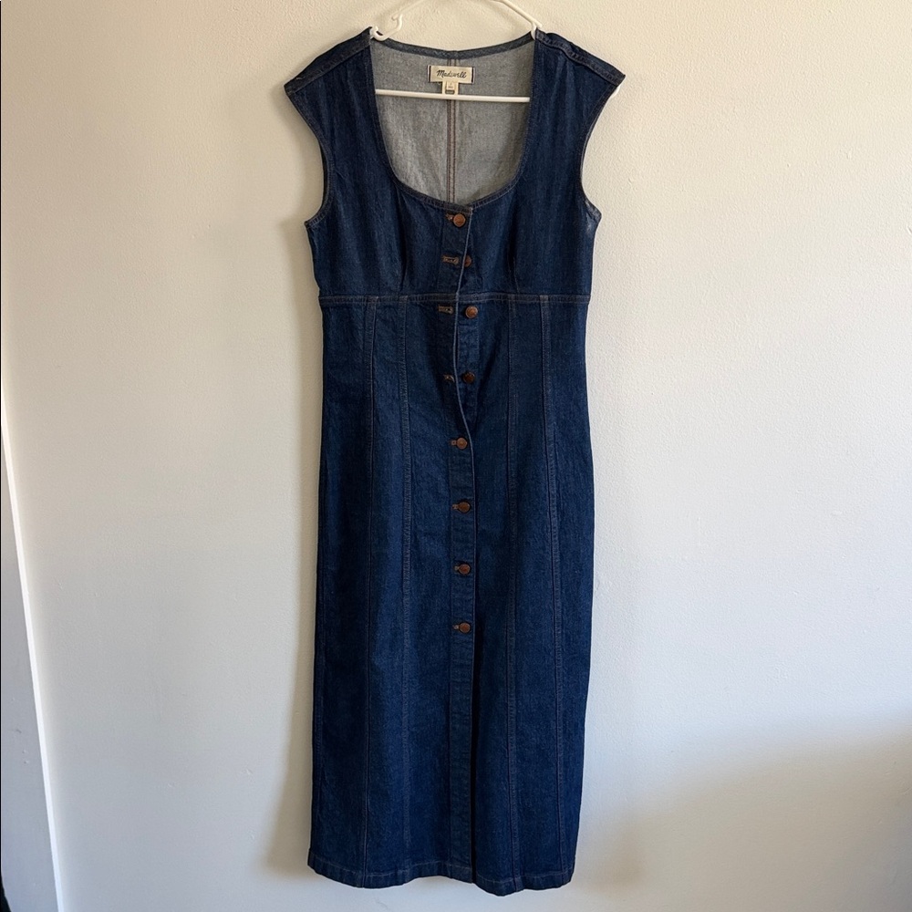 Madewell Blue Denim Dress